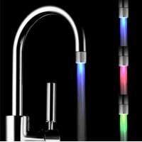 Color Changing Water Glow Faucet LED Waterfall Sink Faucet