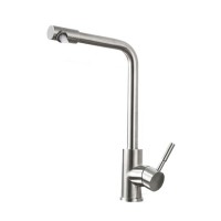 Single Lever Kitchen Water Faucet Modern Kitchen Faucet Stainless Steel