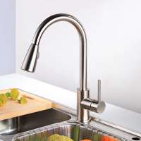 Fashion Deck Mounted Stainless Steel Pull Out Sprayer Kitchen Taps Sink Faucet Kitchen Faucet grifos de cocina