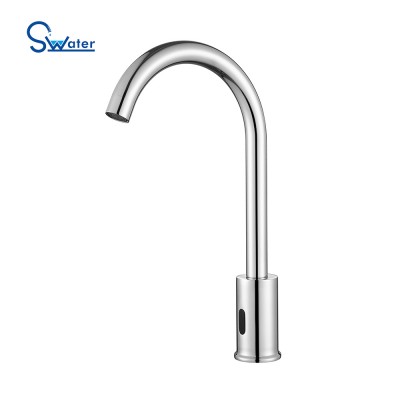 SWATER B07 hotcold electric automatic basin sensor save water faucet, tap hot cold filter water