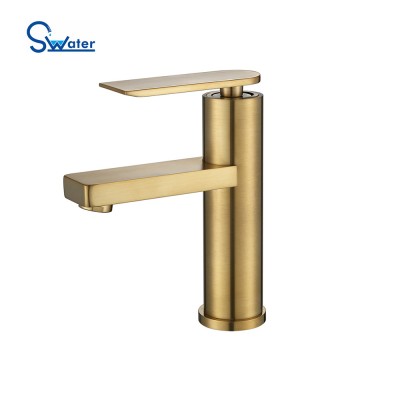 Cold water mixer tap stylish rose gold faucet luxe rose gold faucet